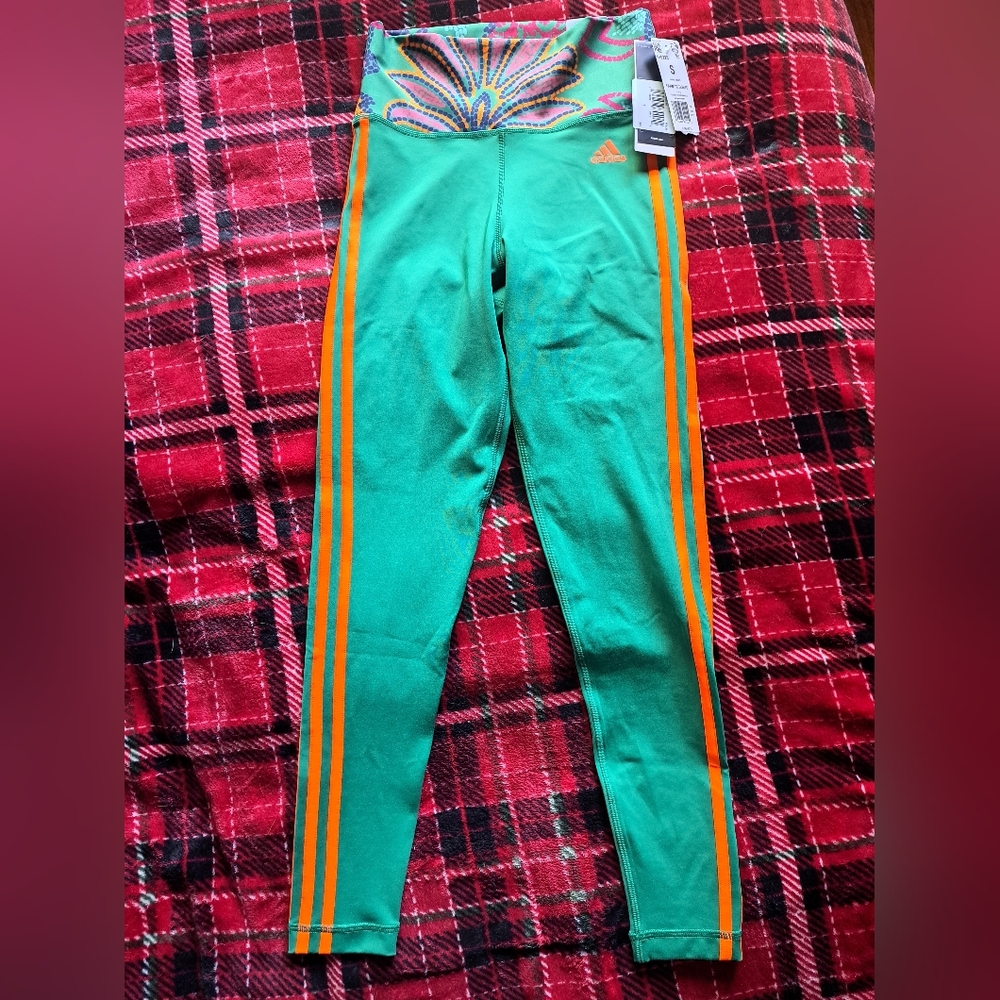 Adidas Farm Rio Training Tights Leggings Small